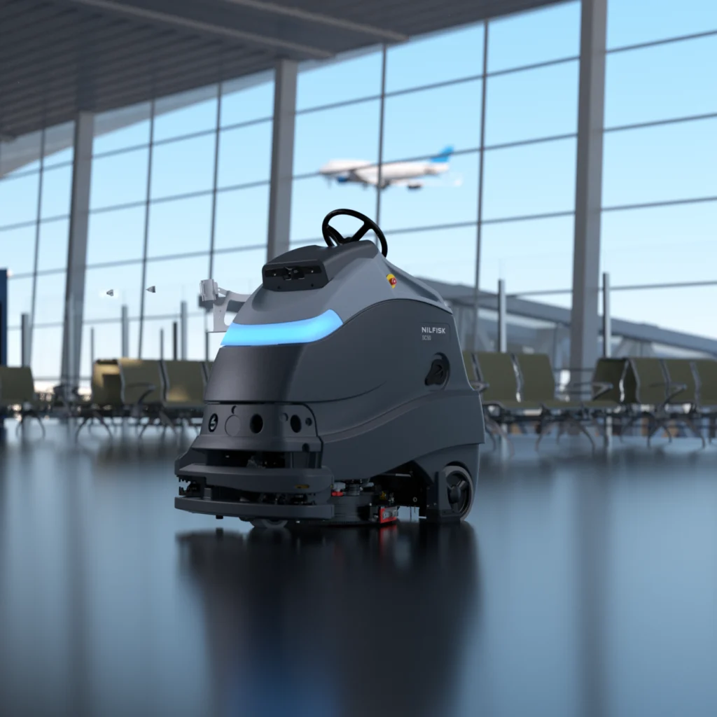 Robotic cleaning and Janitorial Services.